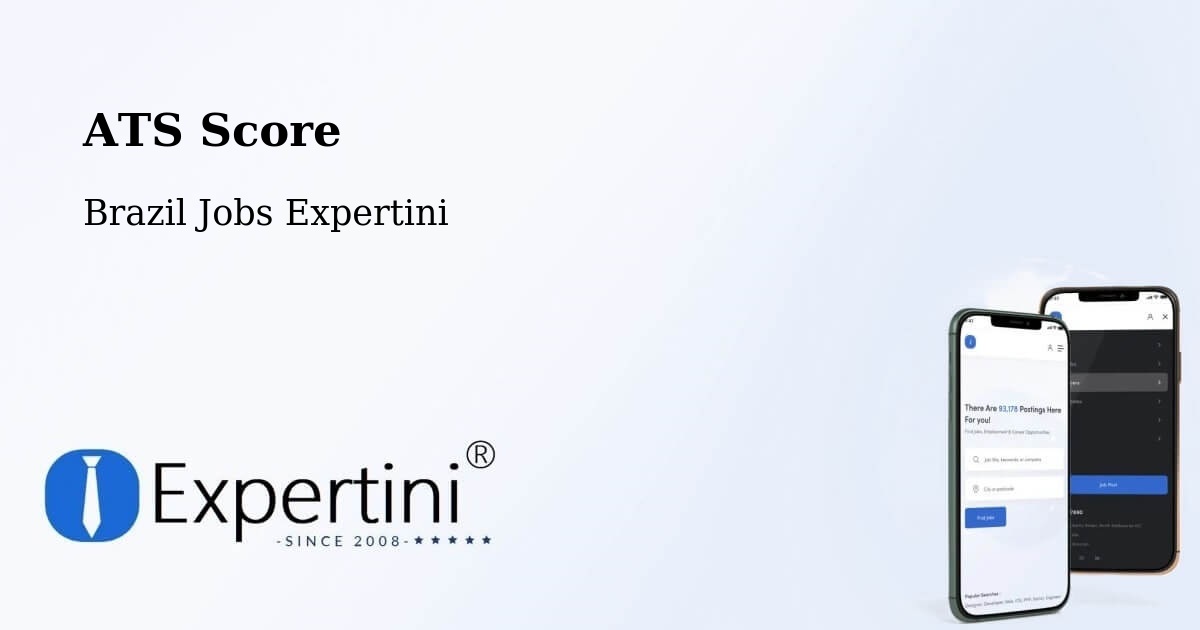 Resume ATS Score & Job Description Match Tool – Matina - Brazil Jobs Expertini